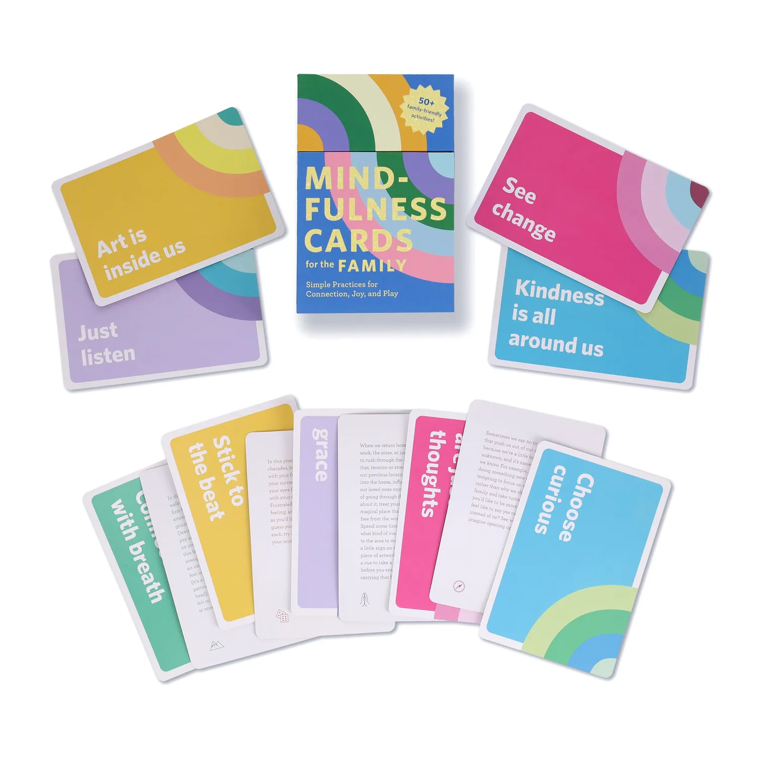 Mindfulness Cards for the Family kortstokk 65 øvelser