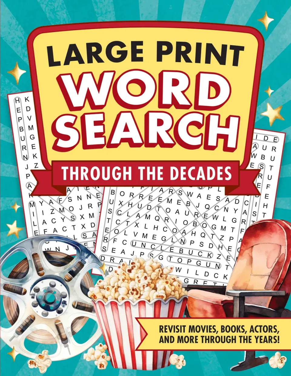 Peter Pauper Press Through the Decades ordsøk stor skrift