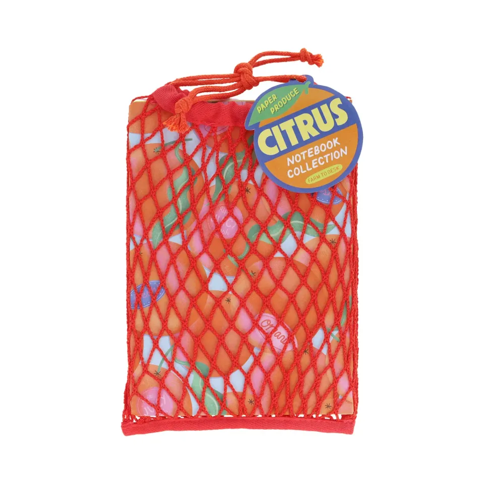 Paper Produce Citrus Notebook Collection notatbok 3-pakn