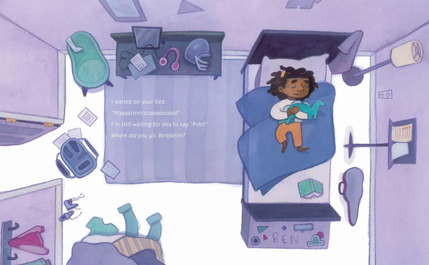 Where Did Benjamin Go bildebok innbundet 4–8 sorg