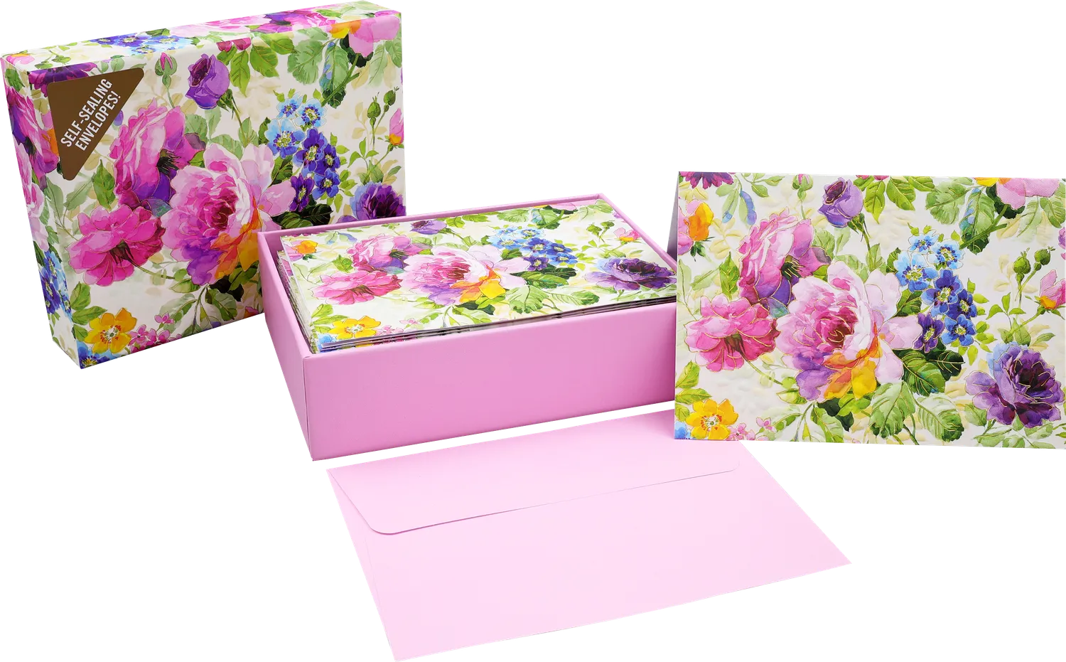 Peter Pauper Press Peony Garden notatkort 14 stk blomster