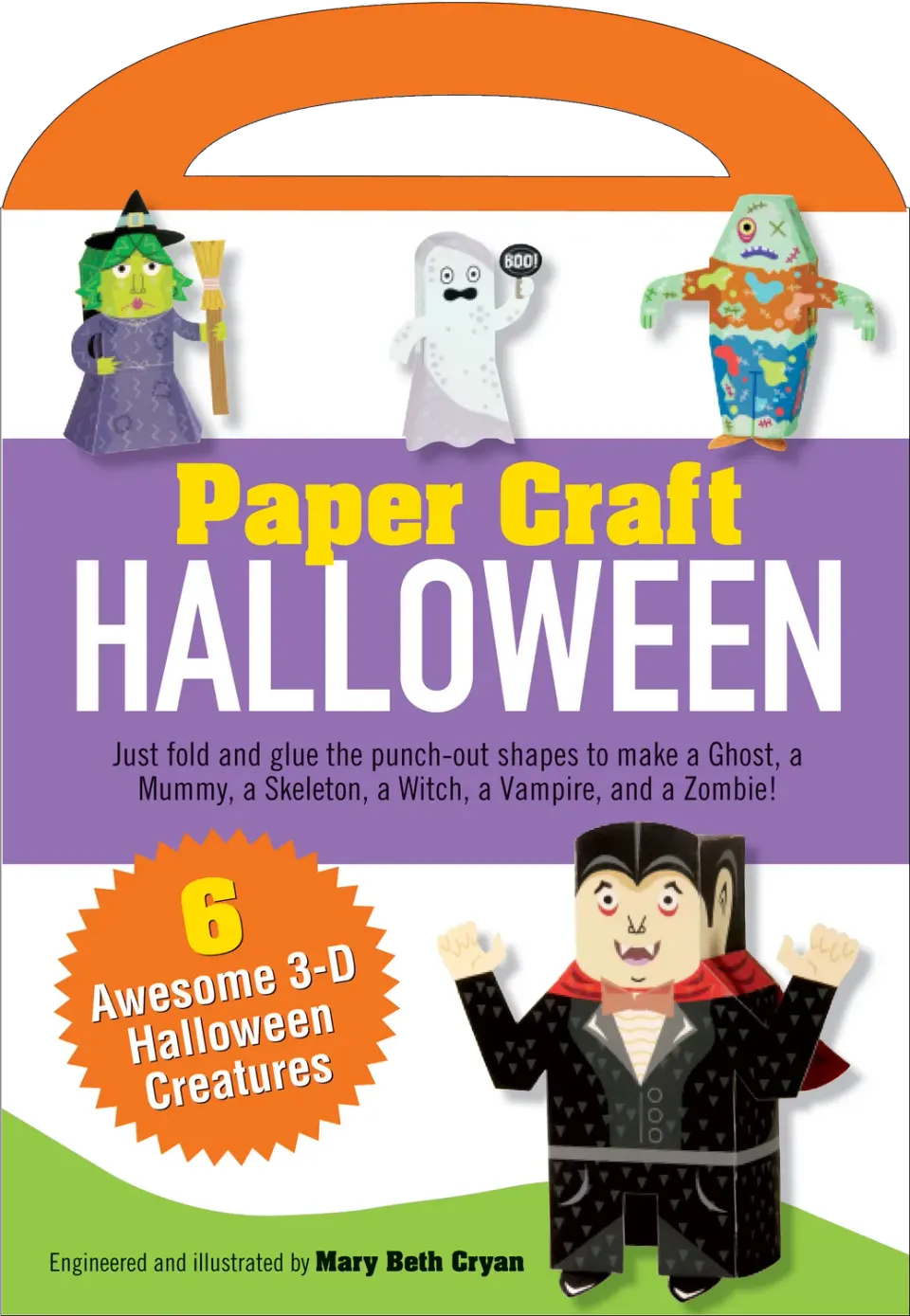 Peter Pauper Press Halloween papirhobbysett 6 figurer