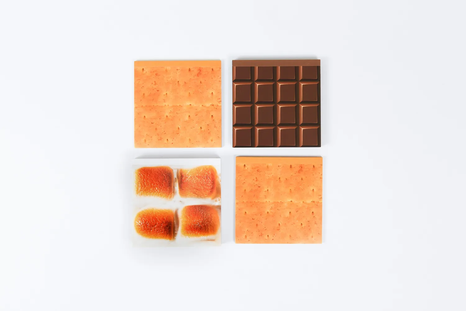 Abrams and Chronicle S'more Notes notatblokk 4-pk gave