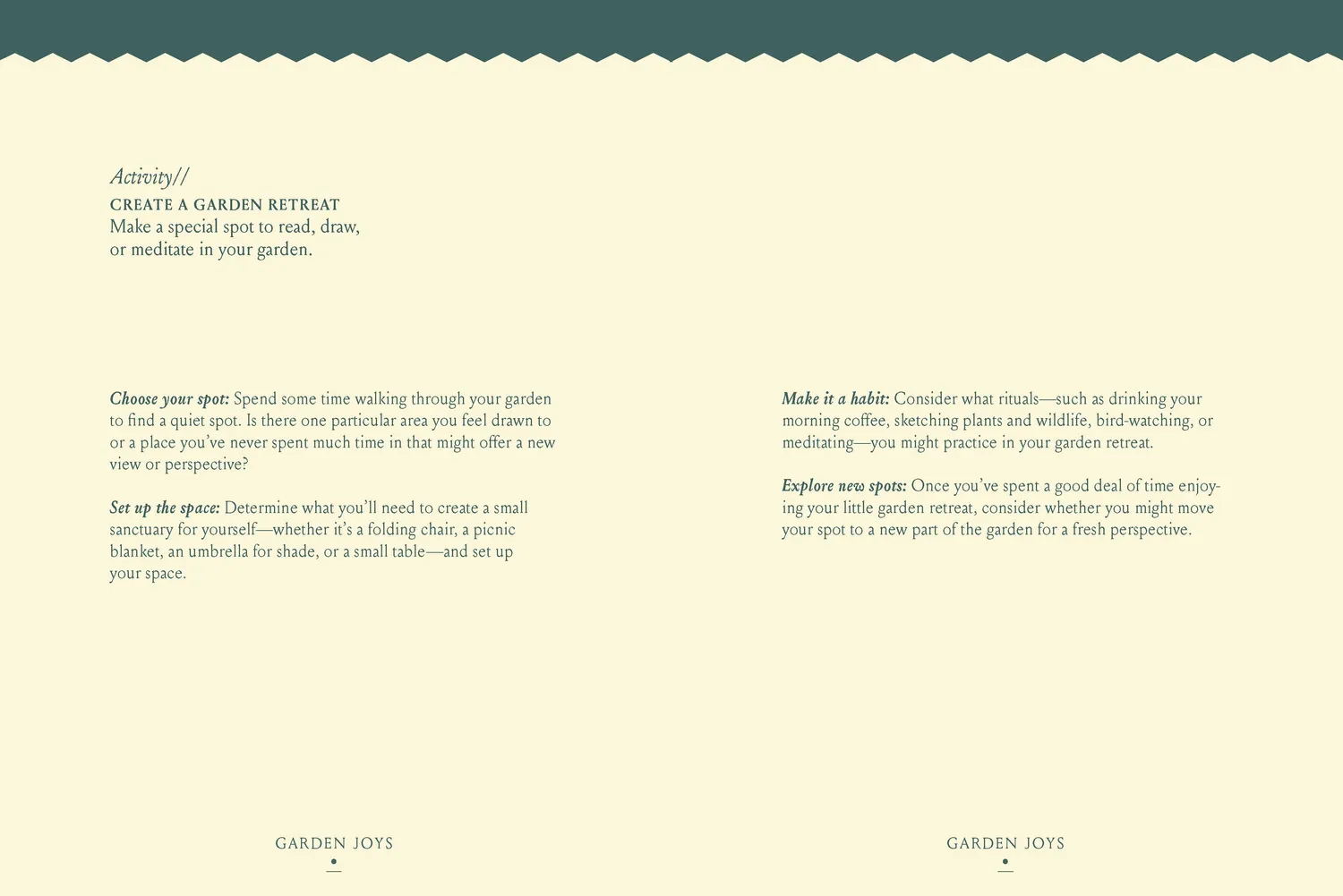 Chronicle The Joyful Gardener's Journal hagedagbok