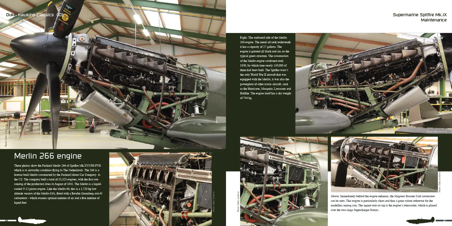 Duke Hawkins Spitfire Mk.IX XVI bok 116 sider