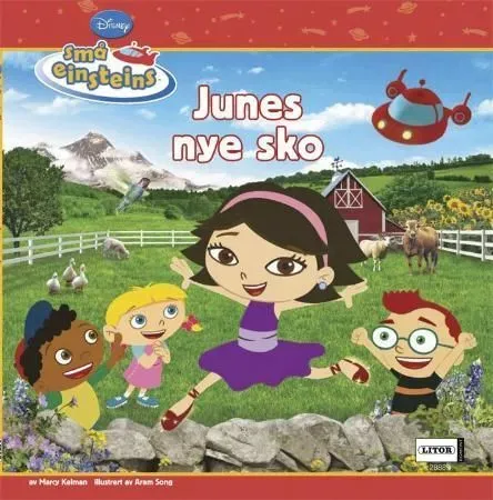 Bokia Junes nye sko innbundet barnebok akseptabel