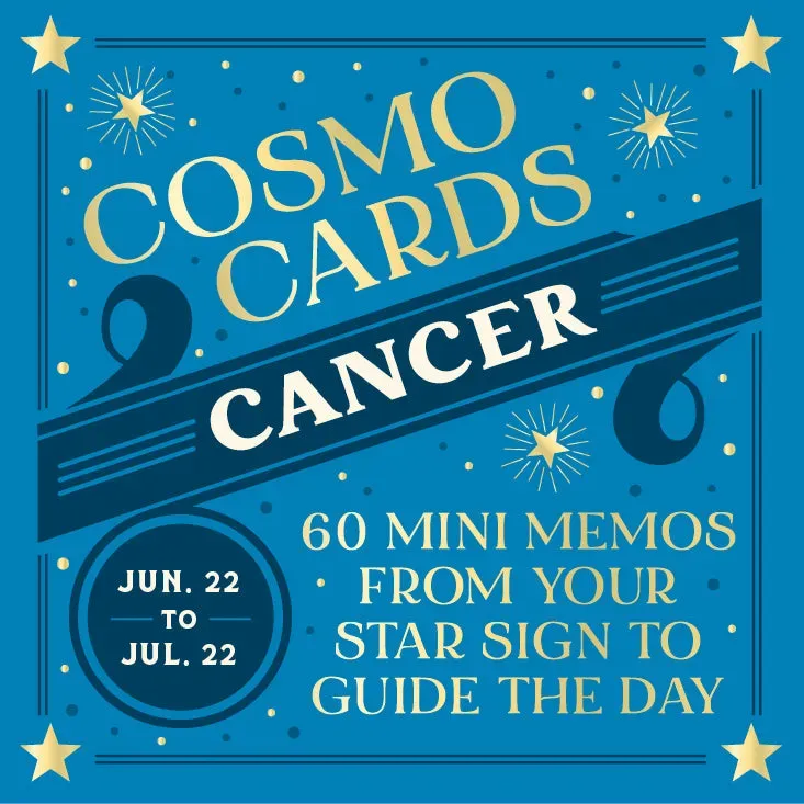 Abrams & Chronicle Books Cosmo Cards Cancer affirmasjonskort 60 stk