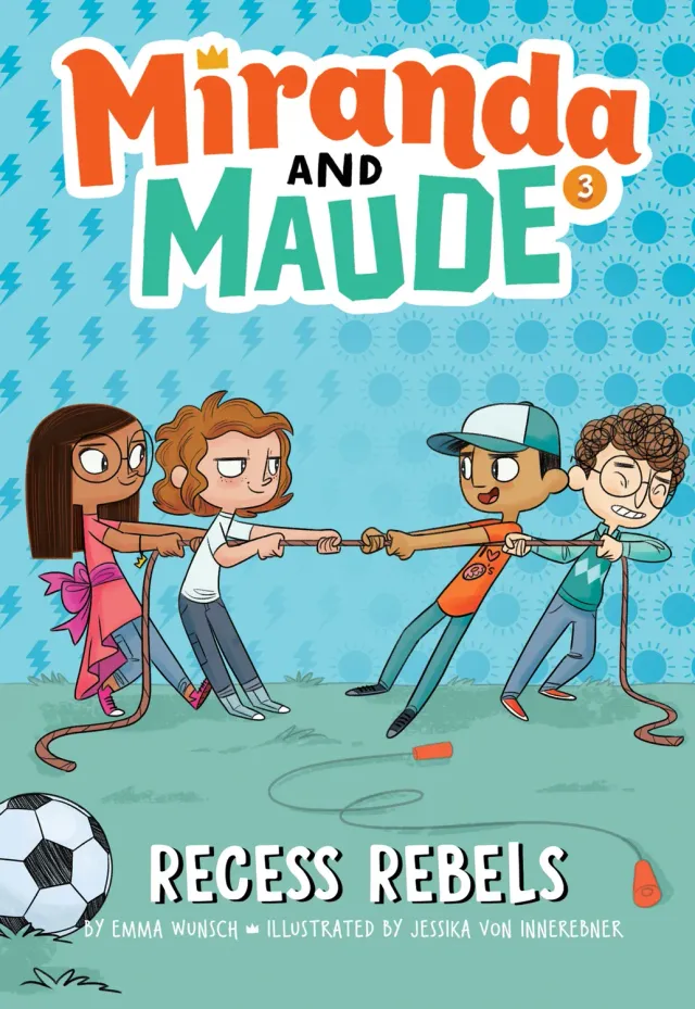 Abrams and Chronicle Miranda and Maude Recess Rebels barnebok innbundet 7-10