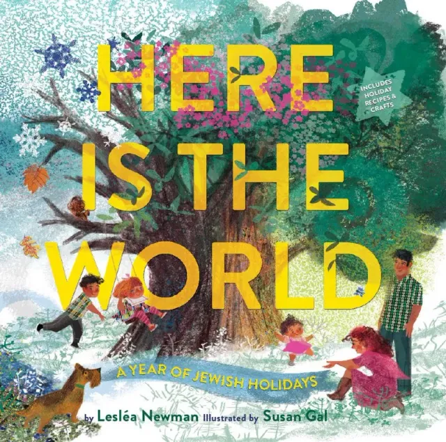 Abrams Here Is the World bildebok innbundet jødiske høytider