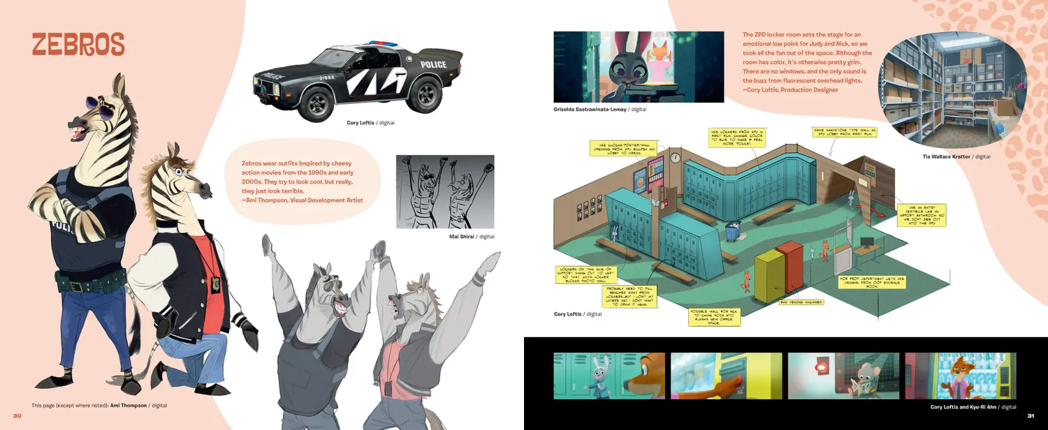 Disney The Art of Zootopia 2 kunstbok innbundet