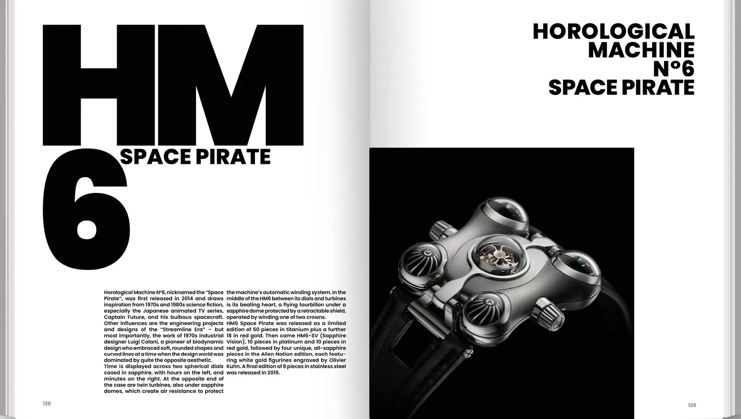 MB&F The First Fifteen Years bok innbundet klokker