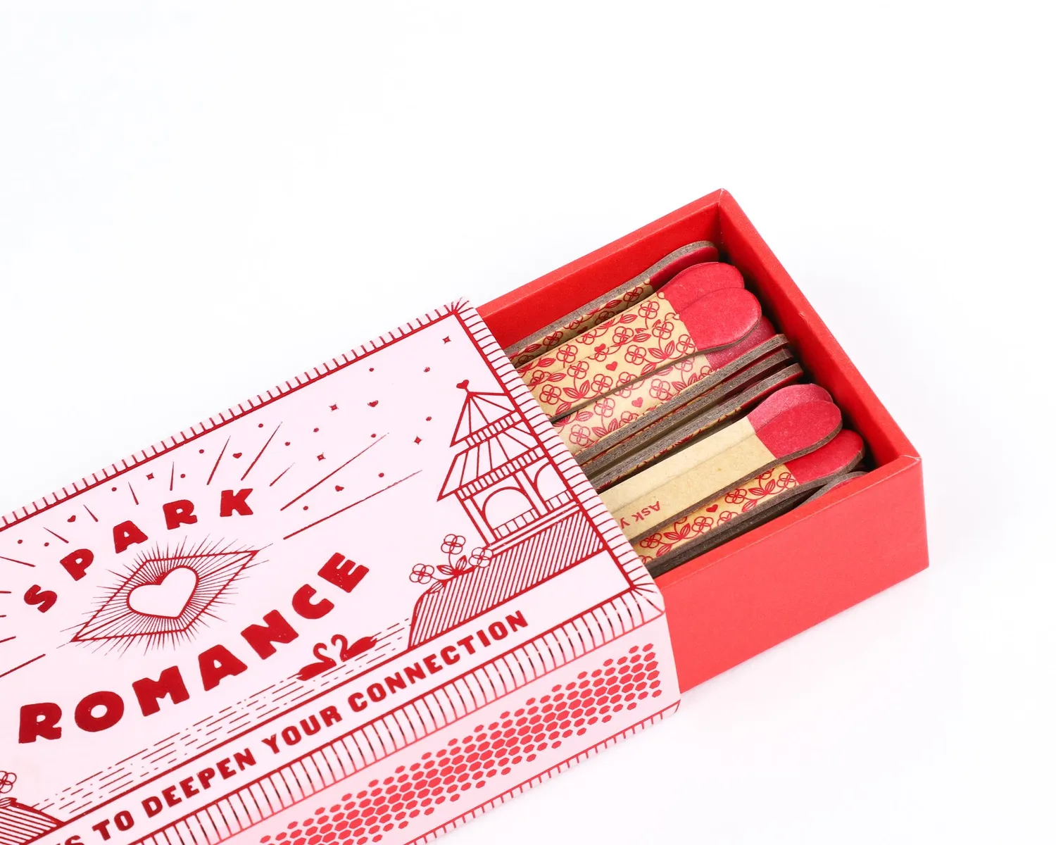 Spark Romance 50 Ways to Deepen Connection samtalekort par
