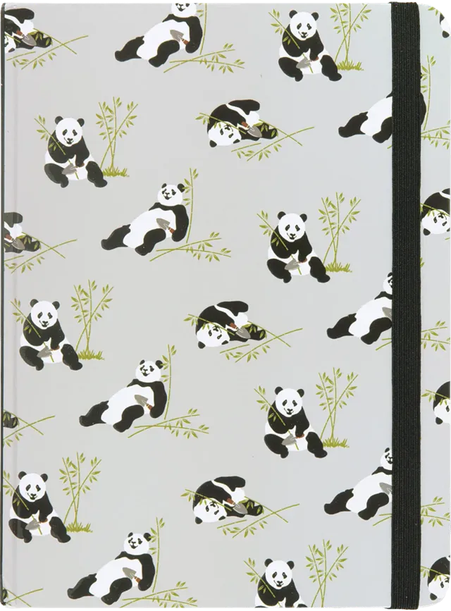 Peter Pauper Press Pandas notatbok medium