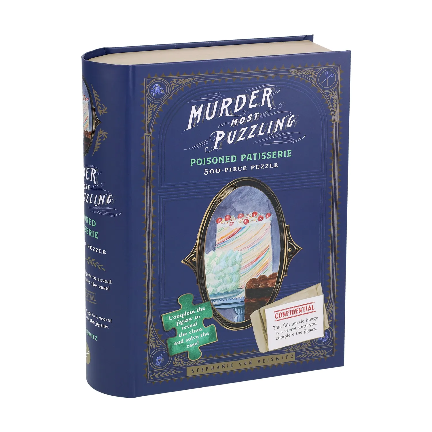 Chronicle Books Murder Most Puzzling Poisoned Patisserie puslespill 500