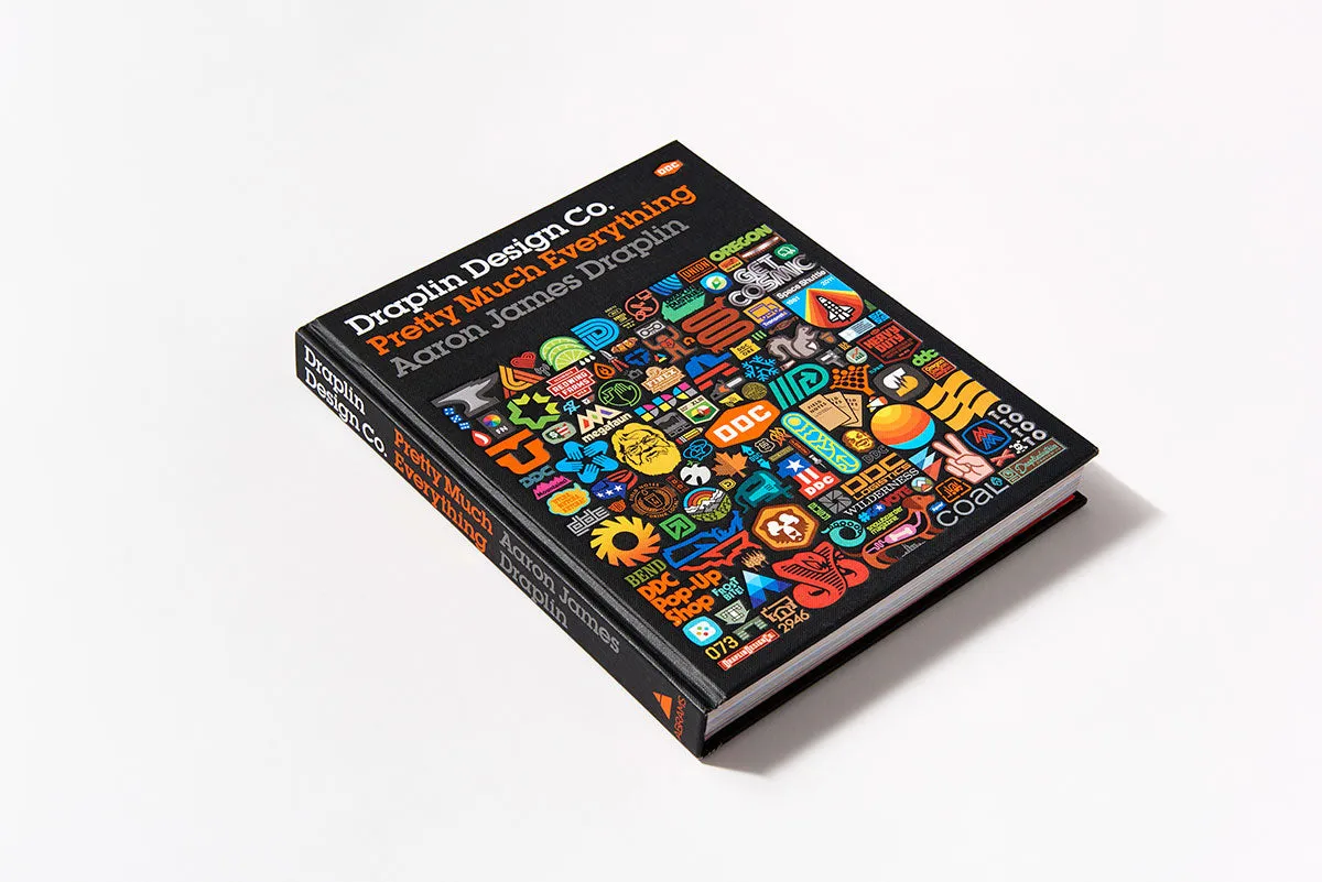 Abrams Draplin Design Co. Pretty Much Everything innbundet designbok
