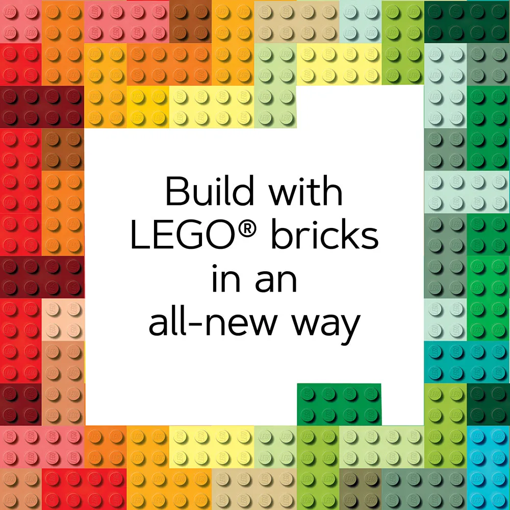 LEGO Rainbow Bricks puslespill 1000 brikker regnbue