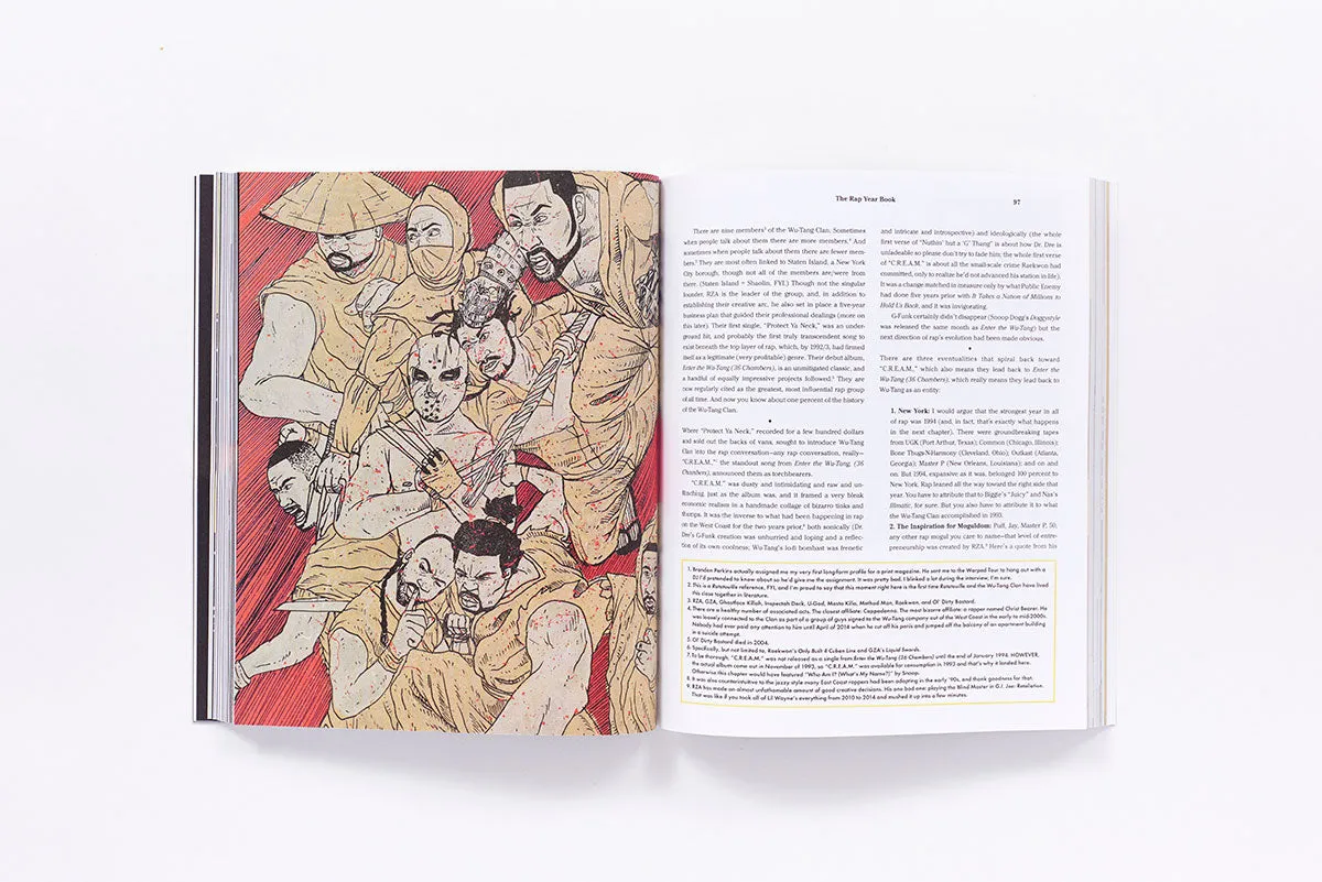 Abrams and Chronicle The Rap Year Book pocketbok rap