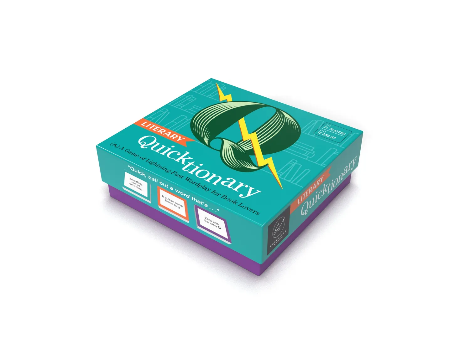 Chronicle Books Literary Quicktionary kortspill for bokelskere