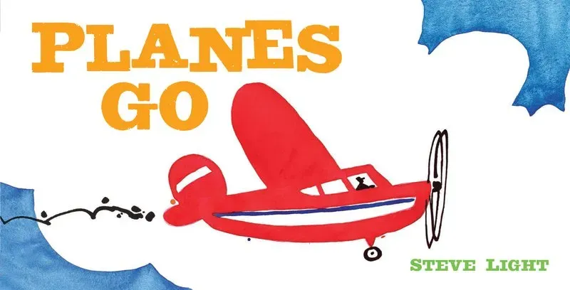 Abrams and Chronicle Planes Go pekebook board book flylyder