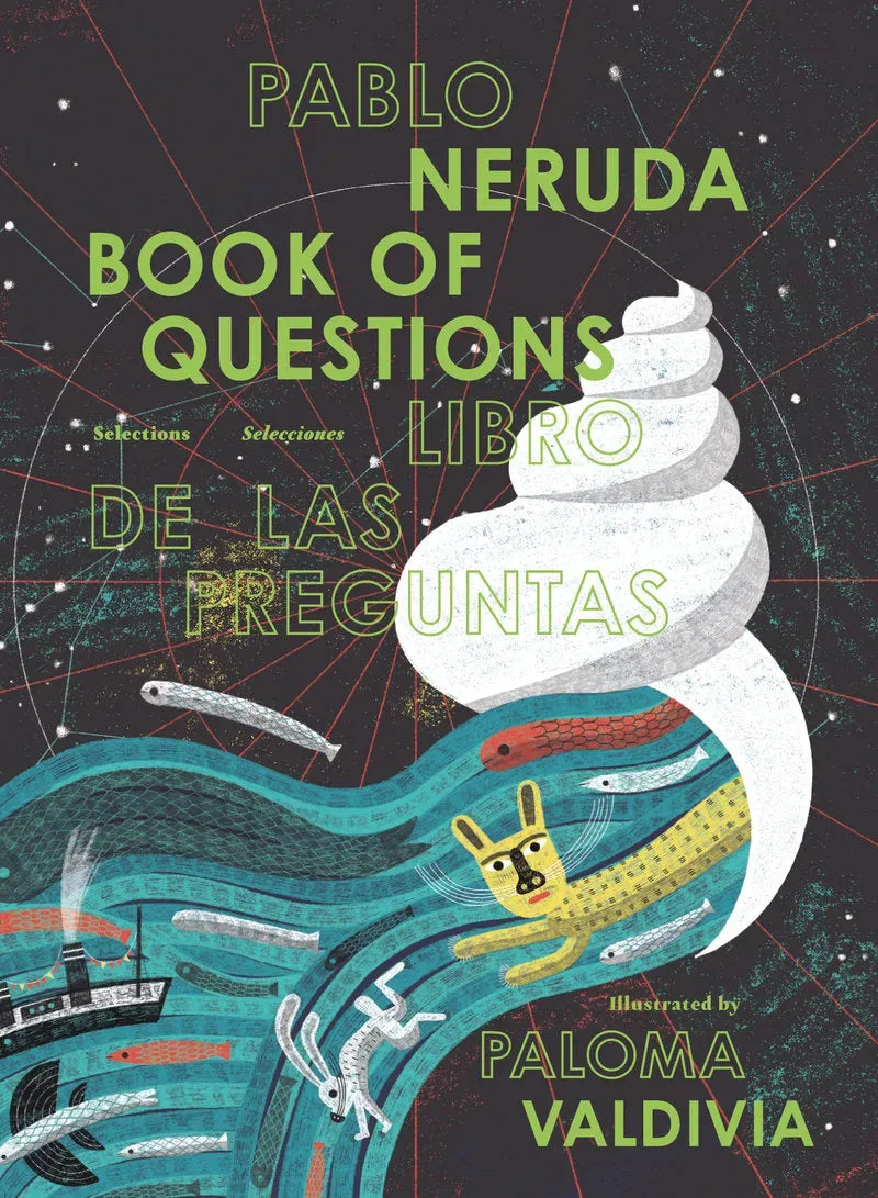 Abrams and Chronicle Book of Questions innbundet Neruda