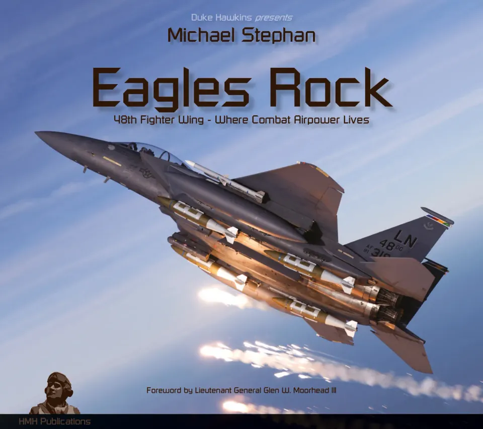 Duke Hawkins Eagles Rock bok innbundet F-15 172 sider
