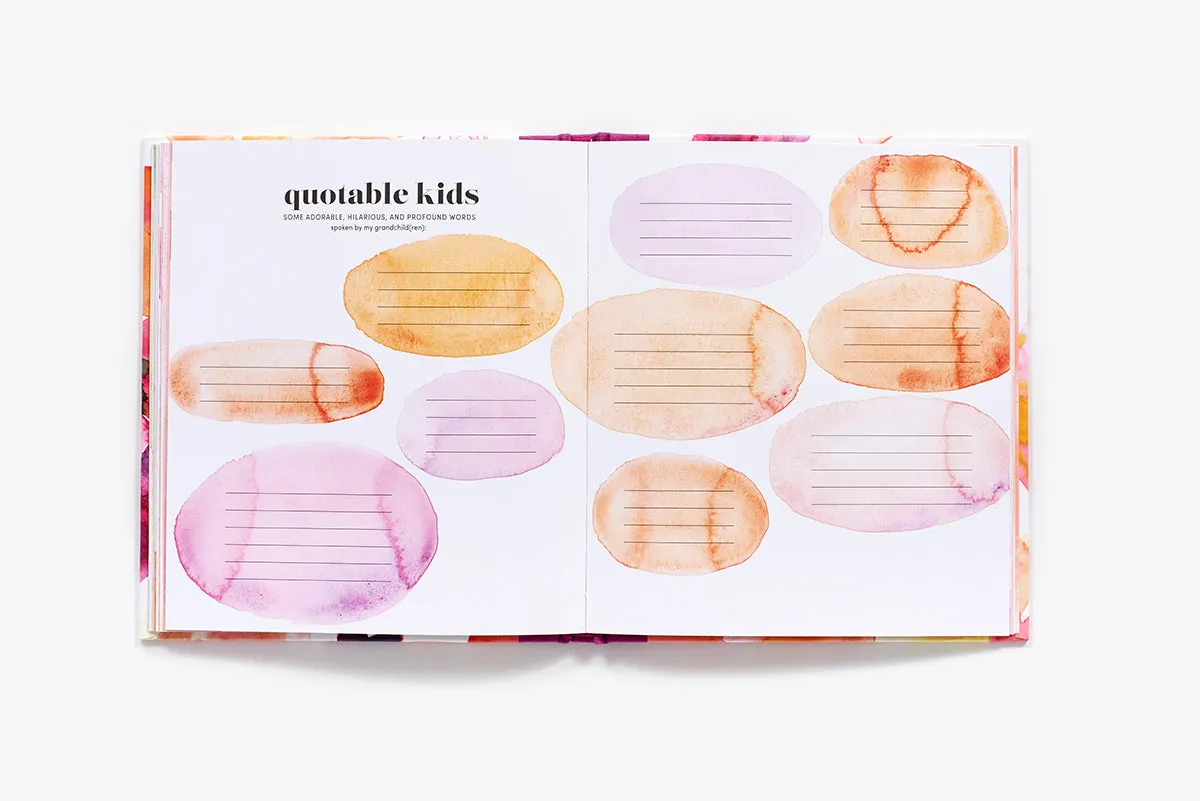 Abrams Noterie Stories for My Grandchild minnedagbok bestemor