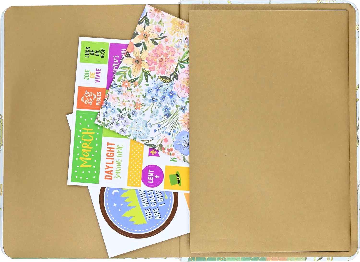 Peter Pauper Press Japanese Meadow journal liten notatbok linjert