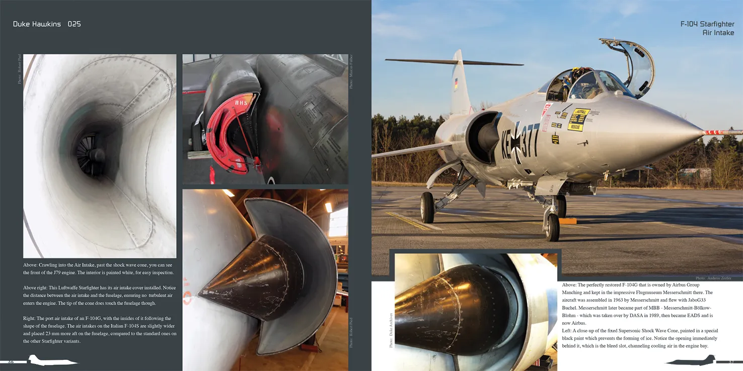 Duke Hawkins F-104 Starfighter bok Mach 2 jagerfly