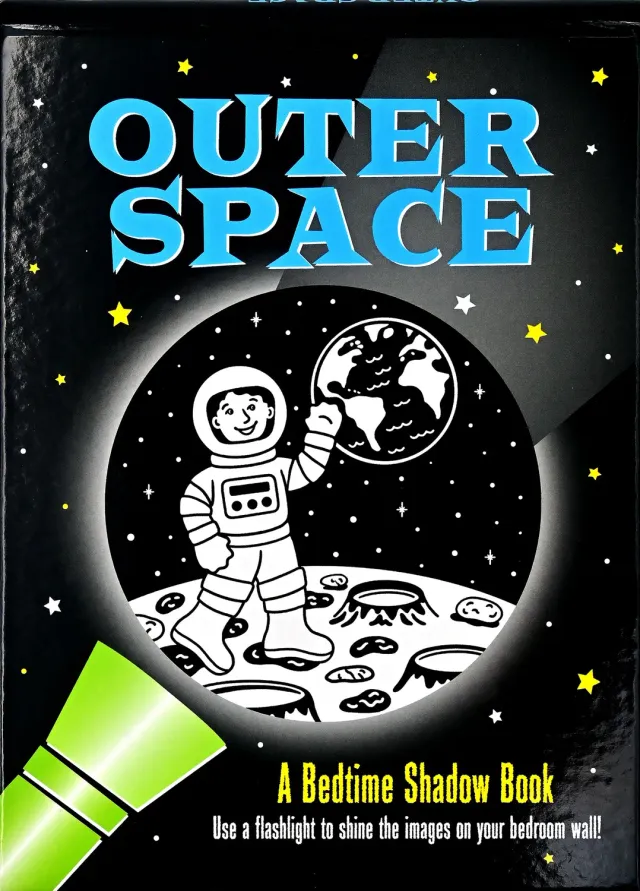 Peter Pauper Press Outer Space skyggebok barn engelsk 3-9 år