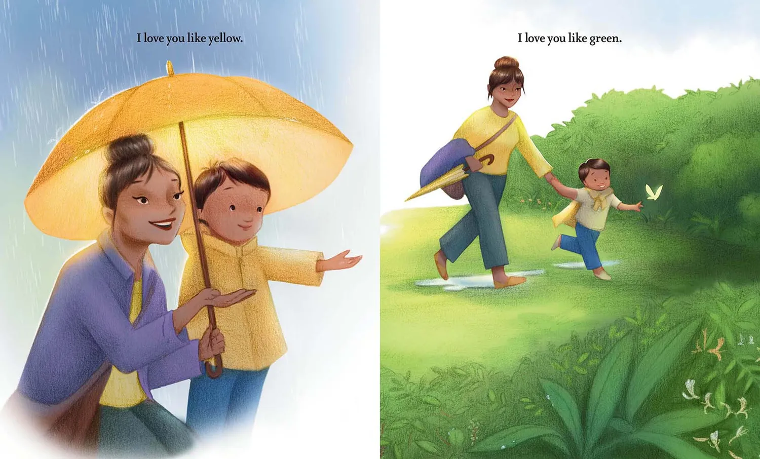 Abrams I Love You Like Yellow pekebook board book