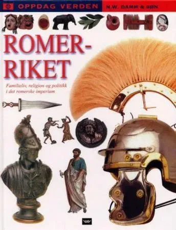 Bokia Romerriket bok innbundet pent brukt