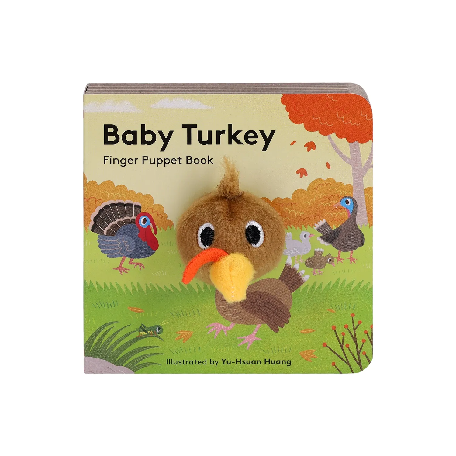 Chronicle Books Baby Turkey fingerdukke kartonbok høst