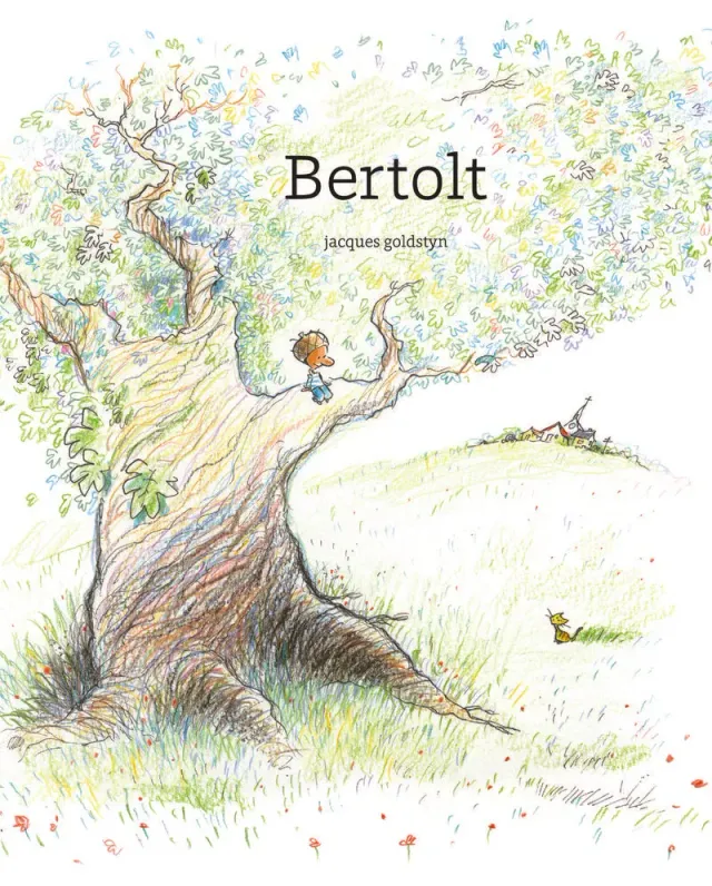 Bertolt barnebok innbundet eiketre 4-9 år