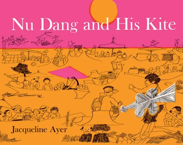 Enchanted Lion Nu Dang and His Kite barnebok innbundet drage