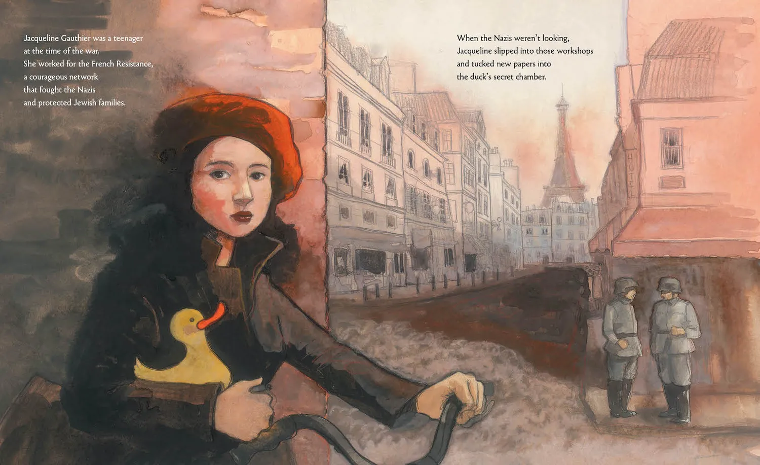 Abrams and Chronicle Hidden Hope barnebok 4–8 år krig