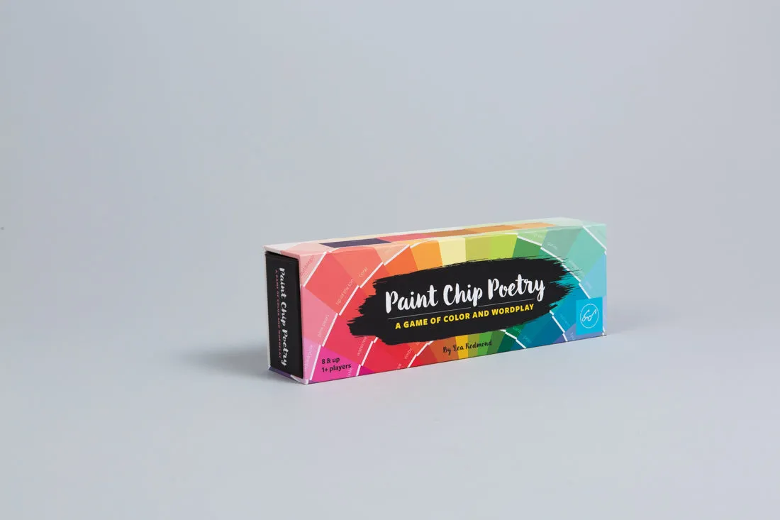 Chronicle Books Paint Chip Poetry spill farger dikt