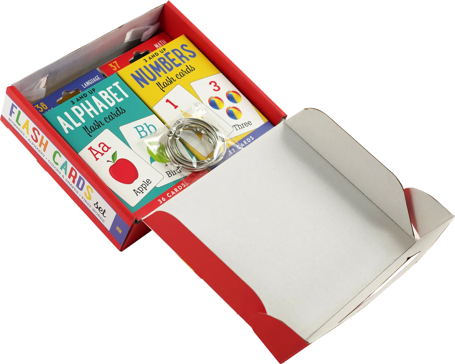 Peter Pauper Press Flash Cards læringskort 4-pakning 145 kort