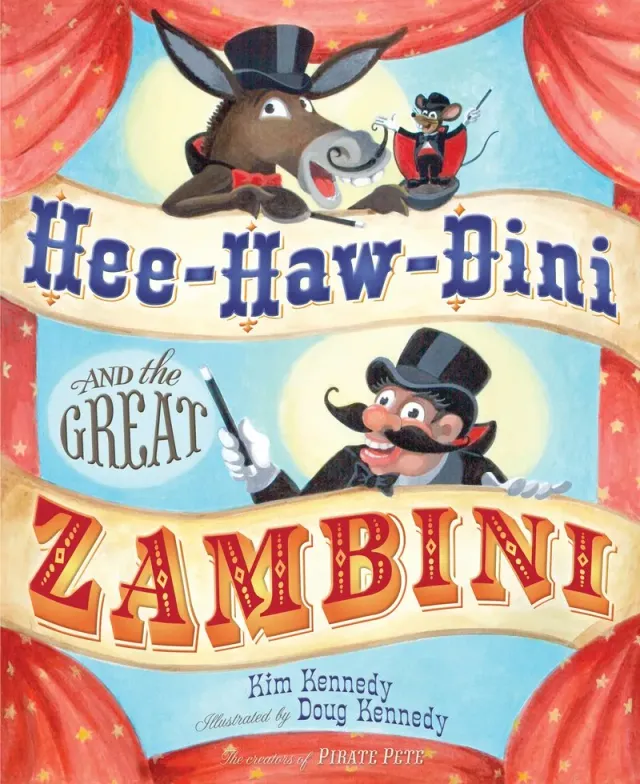 Abrams and Chronicle Hee-Haw-Dini Great Zambini barnebok 5-7 år