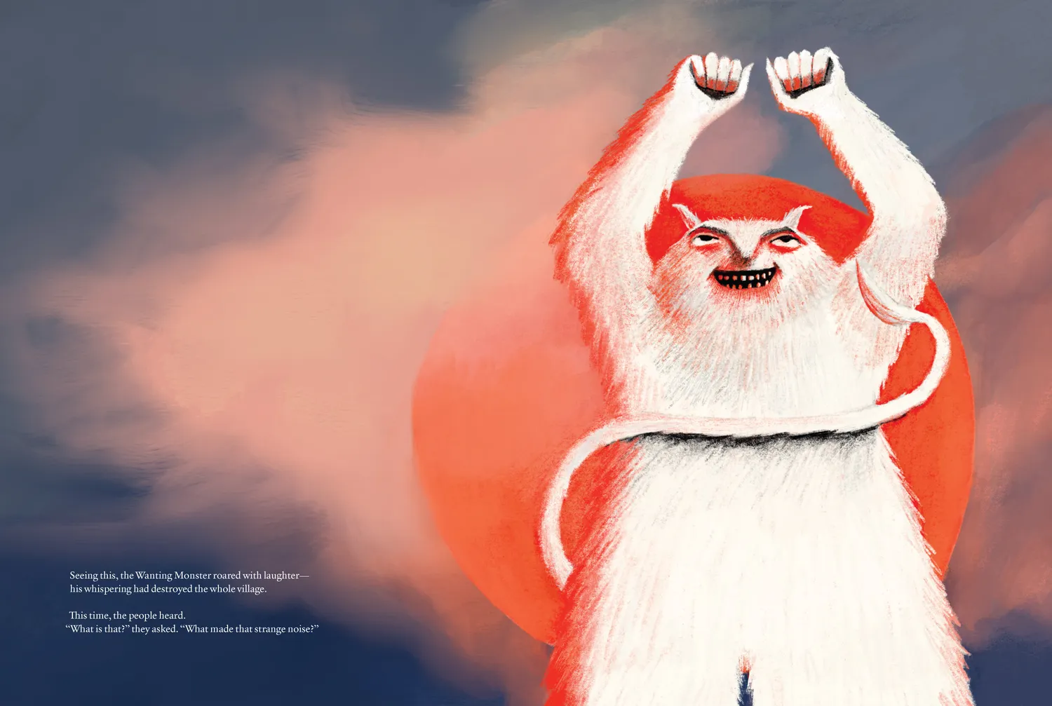 Abrams and Chronicle The Wanting Monster innbundet barnebok 6-9 år