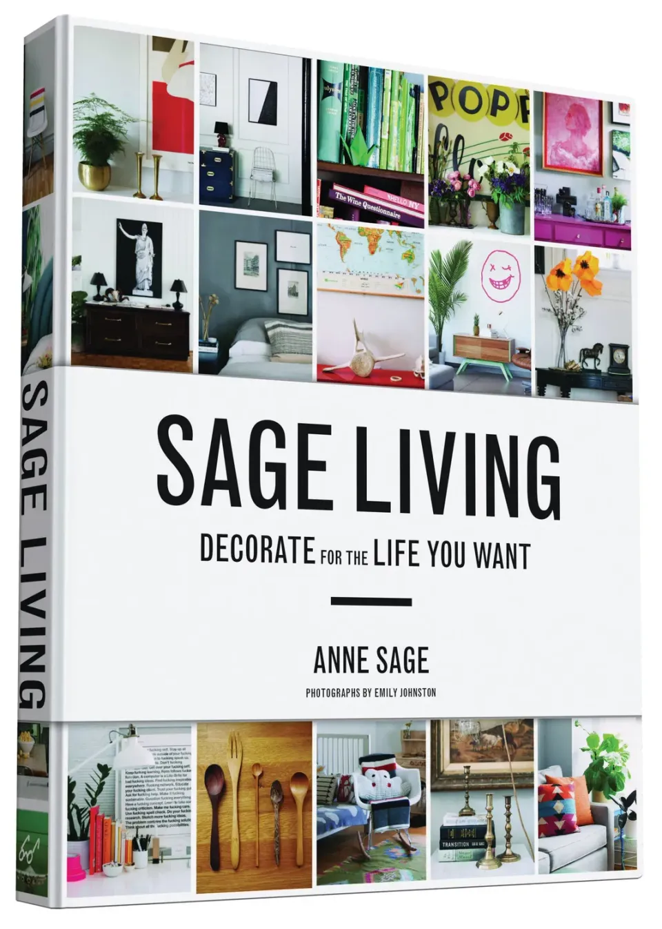 Abrams and Chronicle Sage Living innbundet bok interiør