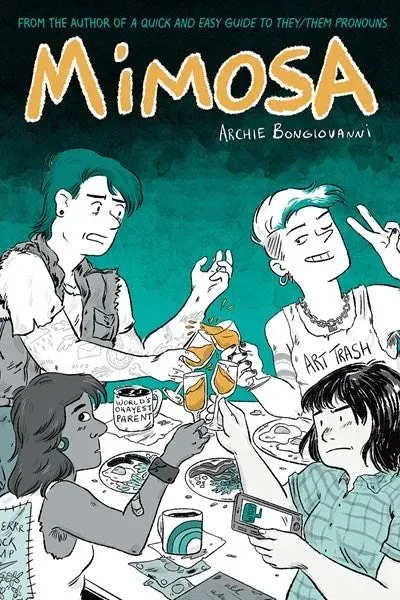 Archie Bongiovanni Mimosa innbundet tegneserie queer