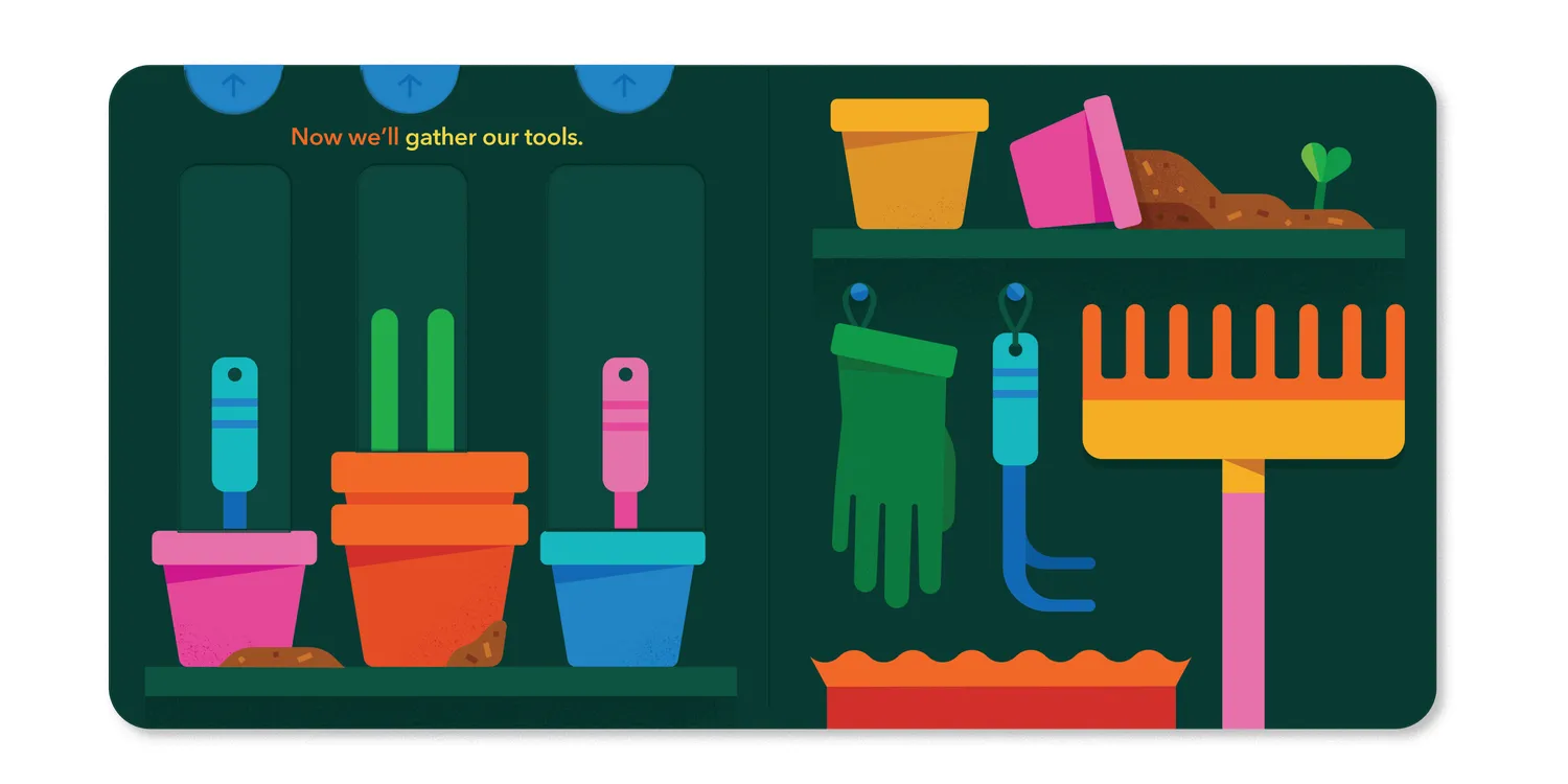 Little Helpers Let's Grow a Garden klaffebok