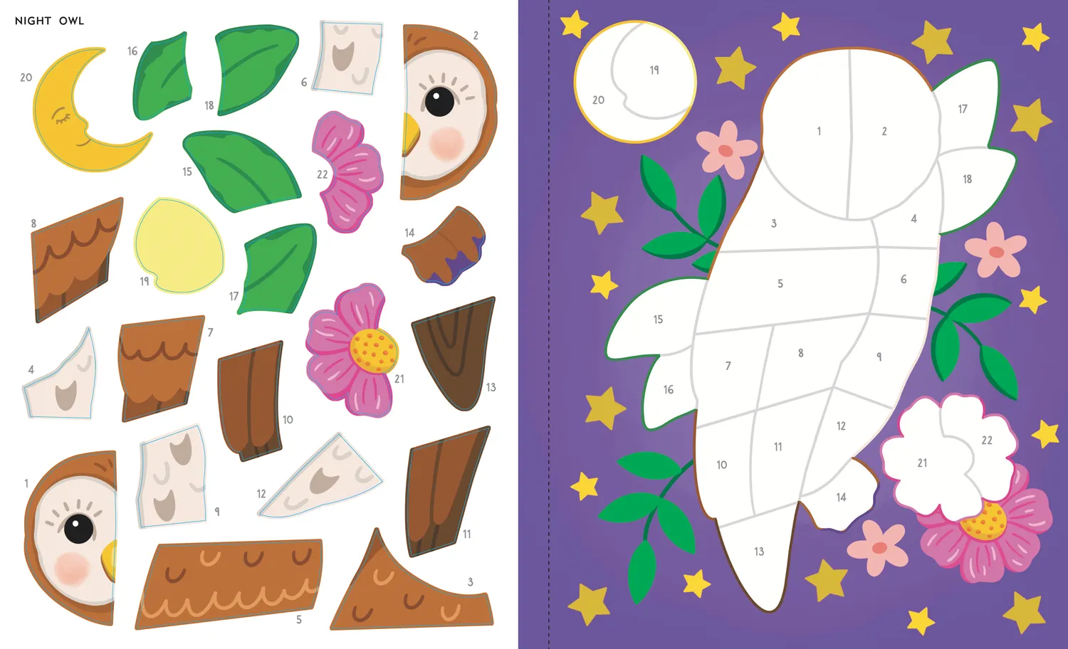 Peter Pauper Press Calming Creations klistrebok stor skrift