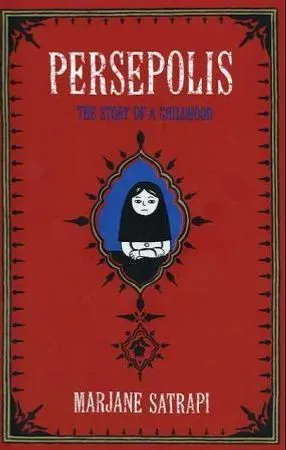 Marjane Satrapi Persepolis tegneserie innbundet brukt engelsk