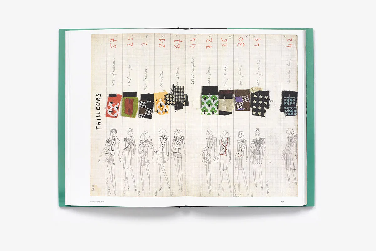 Abrams Yves Saint Laurent The Scandal Collection 1971 innbundet motebok