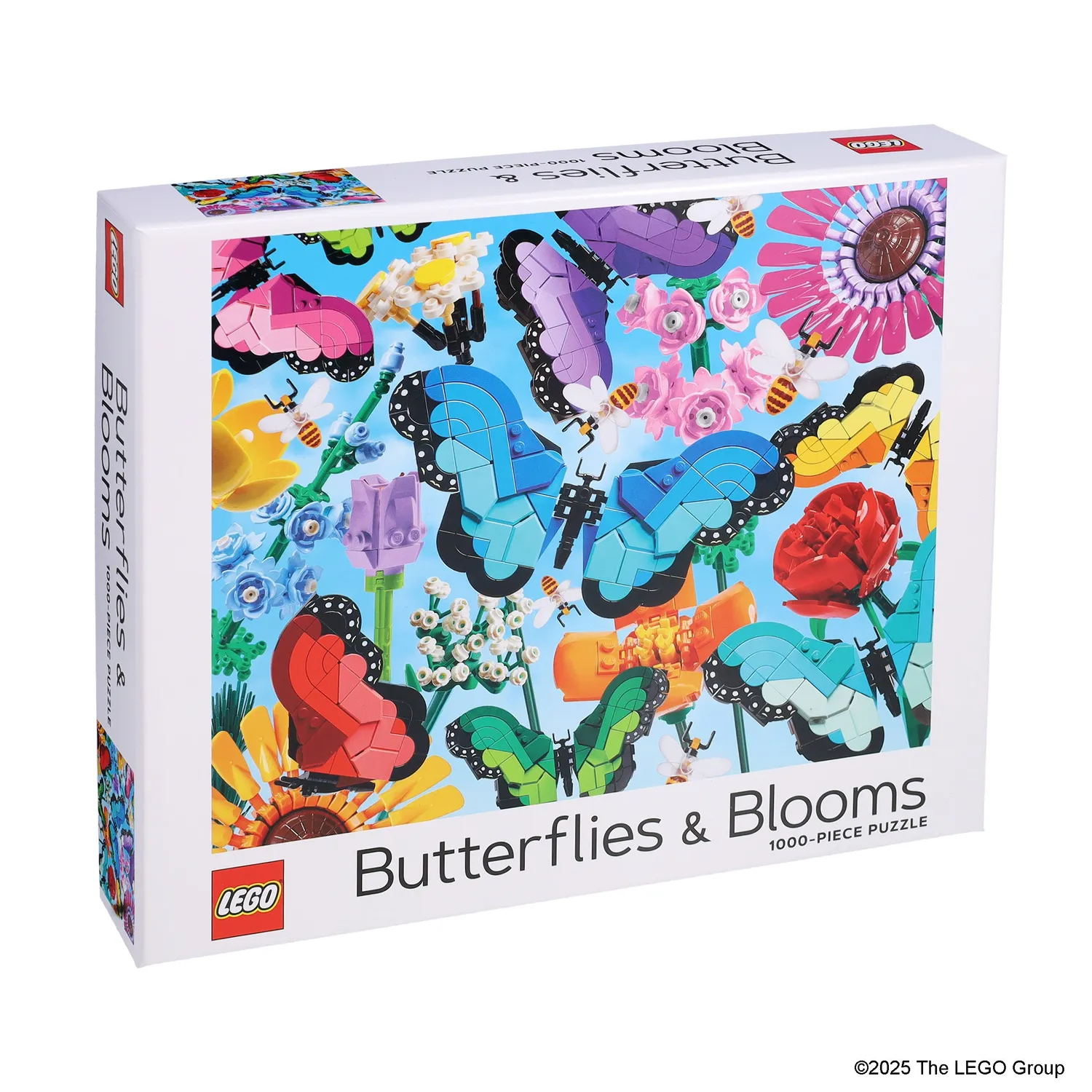 LEGO Butterflies & Blooms puslespill 1000 brikker blomster