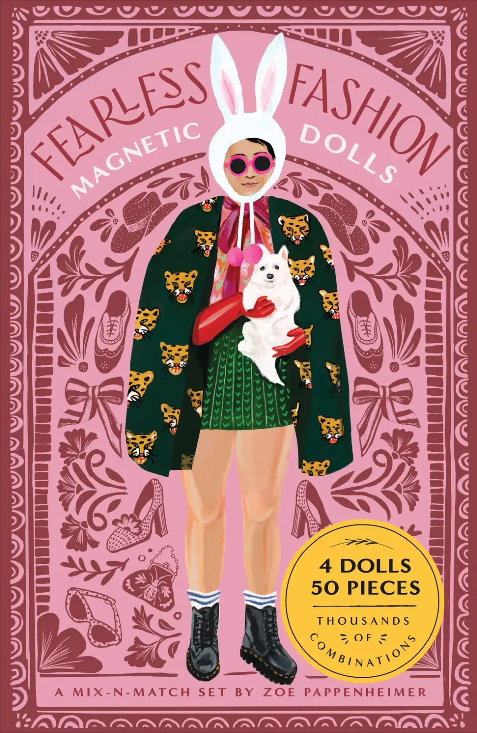 Chronicle Fearless Fashion Magnetic Dolls magnetsett