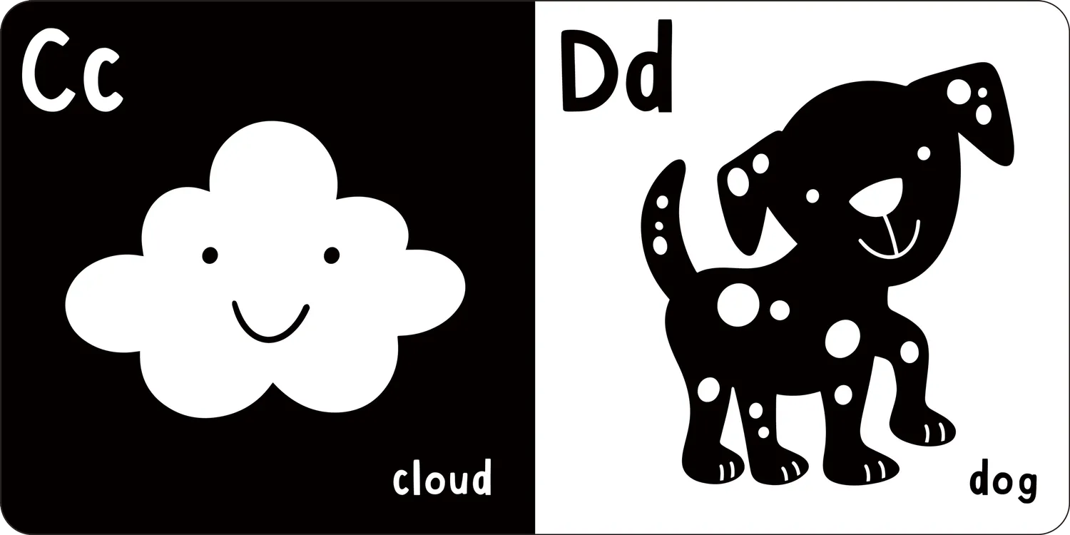 Peter Pauper Press What Does Baby See? ABCs pekebok baby