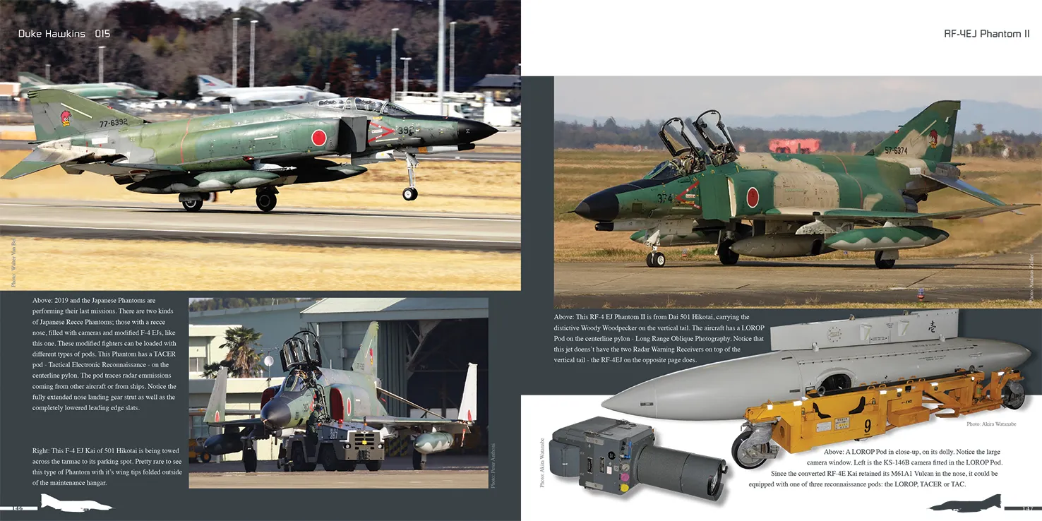 Duke Hawkins Phantom II F-4 E/F/J bok 196 sider