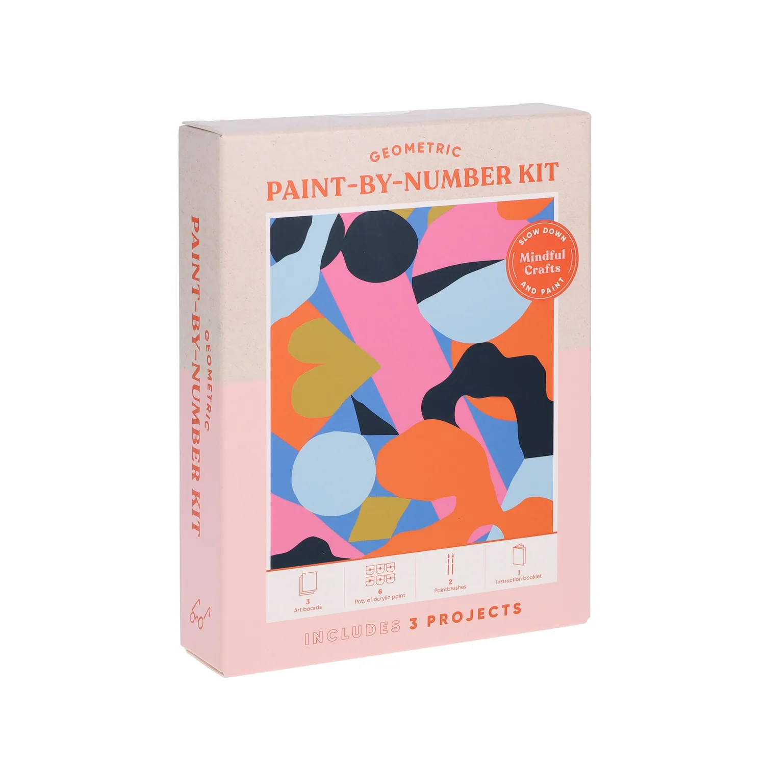 Mindful Crafts Geometric malesett paint-by-number